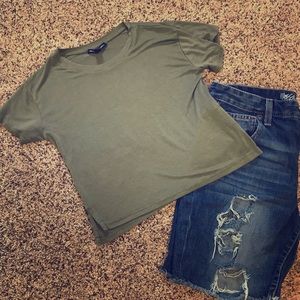 American eagle crop top